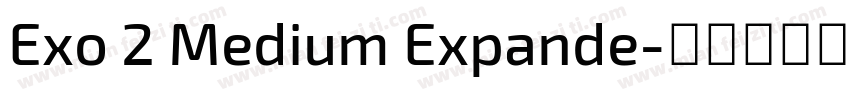 Exo 2 Medium Expande字体转换